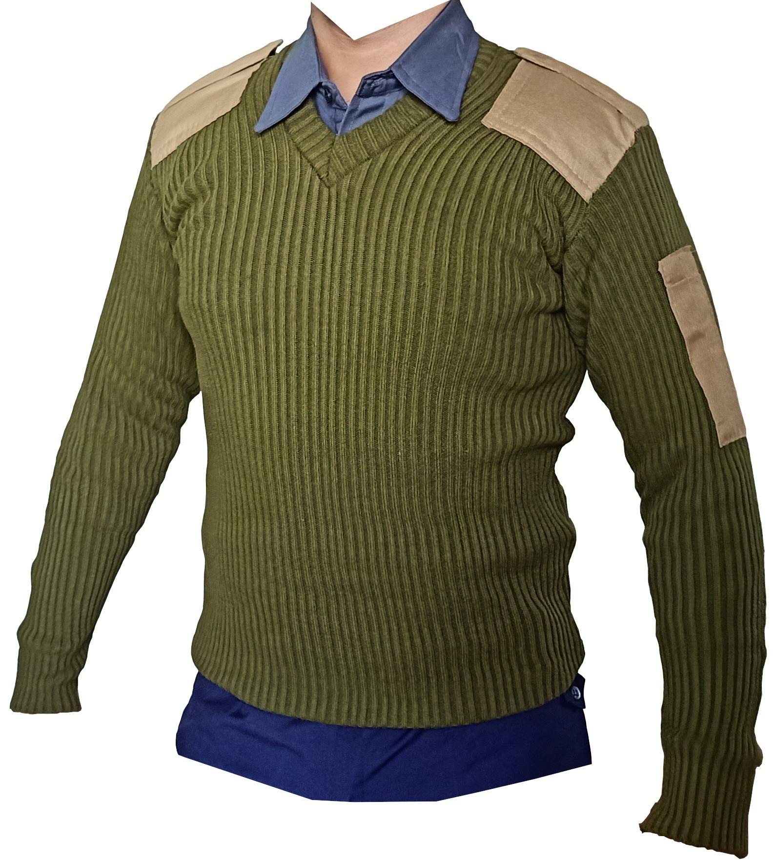 Wollen Police Jersey/Sweater (Khaki), Each-image-29