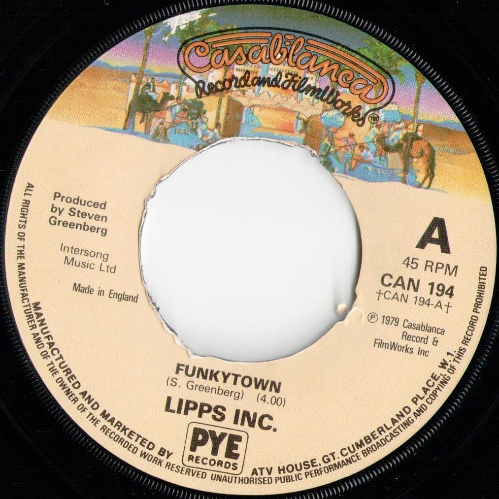 Lipps, Inc. Funkytown / All Night Dancing Casablanca Records 6175