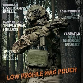 WYNEX Tactical Molle Admin Pouch of Kangaroo Style, Modular EDC