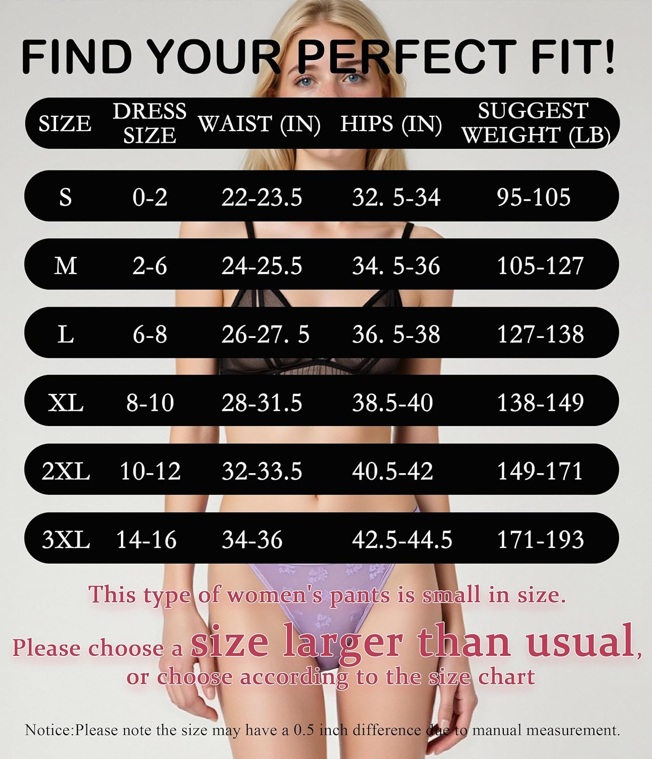 ANLIQI Womens Sexy Underwear Mesh See Through Bikini Panties Pack Hi Cut Briefs Sheer Lace String Lingerie Hipster for Lady - Image 6