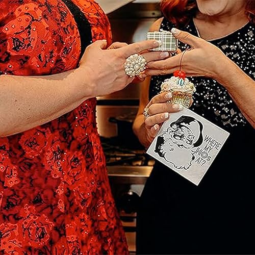 Miniatura 80 de Twisted Wares - Divertidas servilletas de cóctel - Perfectas para cualquier celebración de 5 x 5 pulgadas (paquete de 20) (por favor, mezclar) POR