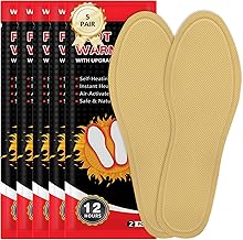 5 Pairs of Soles, Extra Warm Thermal Soles, Warm Insoles for Feet, Foot Warmers for Home and Travel, Comfortable and Soft