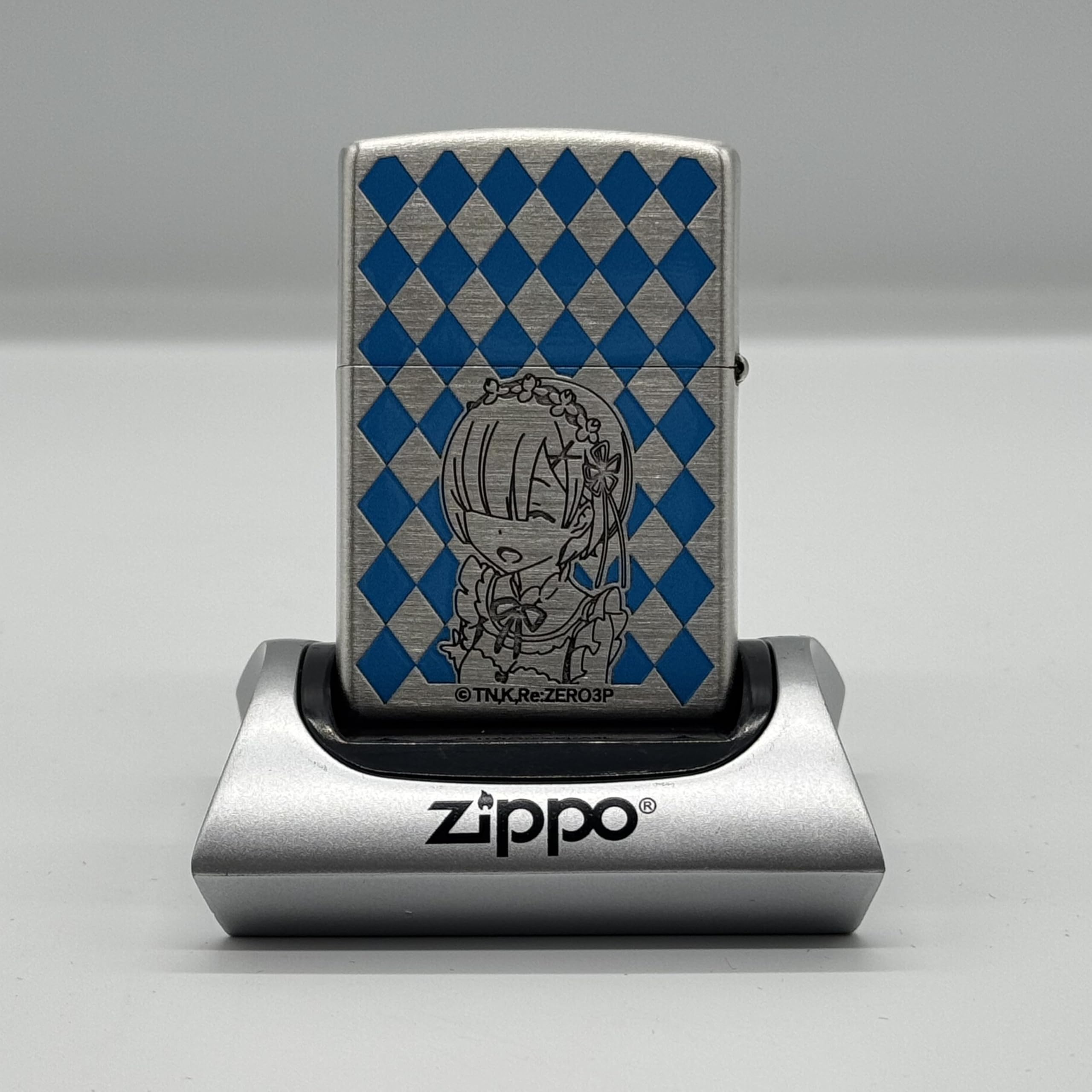 Amazon.co.jp: Re:ゼロから始める異世界生活 ZIPPO レム モチーフ 公式
