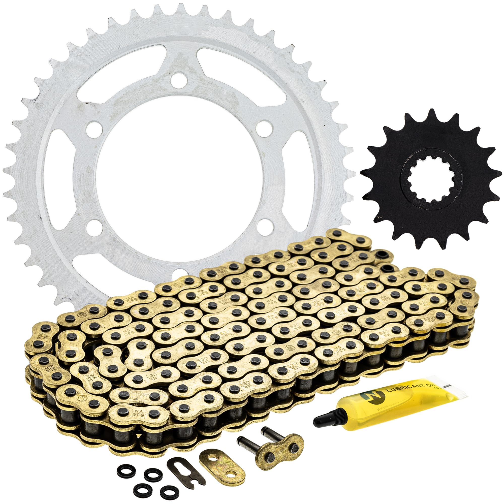 Amazon.com: NICHE Drive Sprocket Chain Combo for Yamaha FZ1