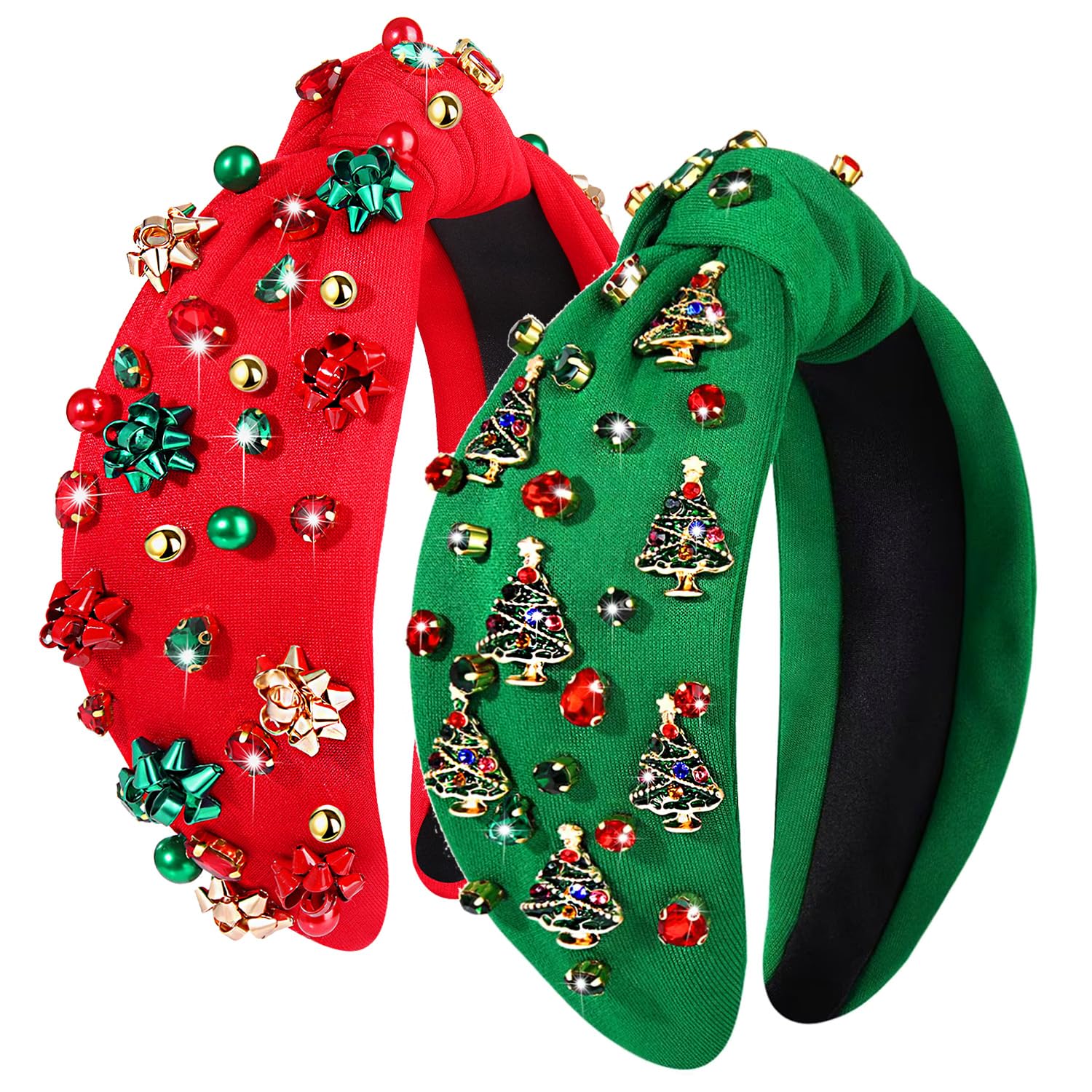 Green and Red Women\'s Accessory Strap Women Gold Metal Boot Chain Bracelet Bling Shoe Green Red  main image 4