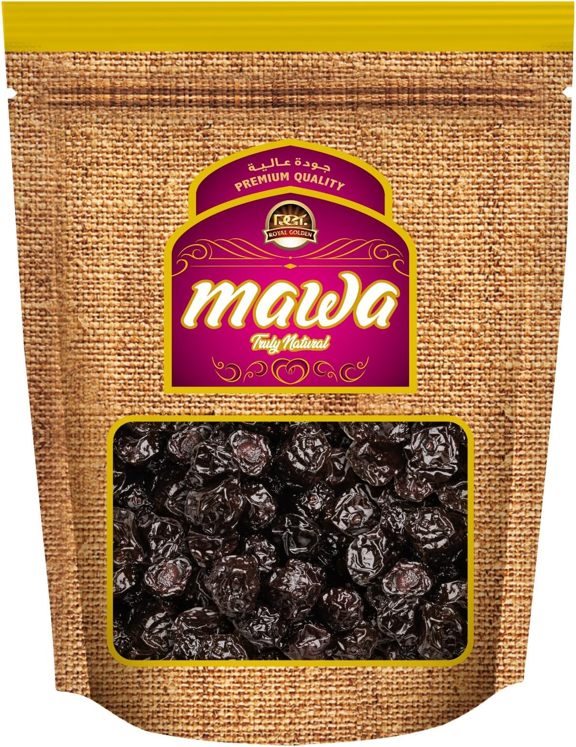 Mawa Dried Cherries 500g | Seedless | Premium Dried Fruits Variety | Perfect for Baking sancking & toppings | Use in Home-made Muesli Mixes Muffins and Rolled Oat Energy Bars | Resealable pouch 500g