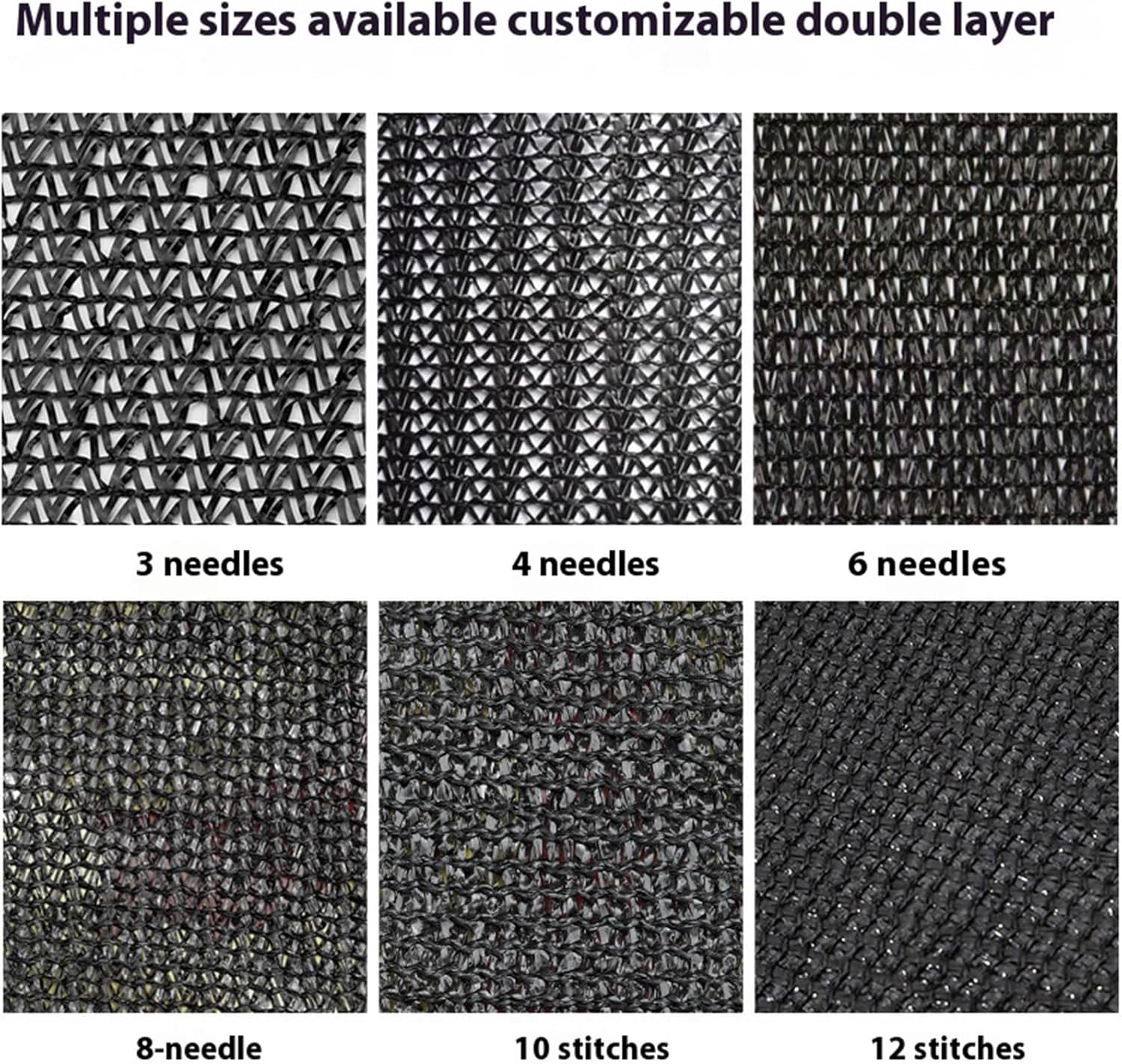 5x6 Meter Shade Screen with Rustproof Eyelets Backyard Yard Greenhouse Covers Commercial Grade Reinforced Grommets Shade Cloth