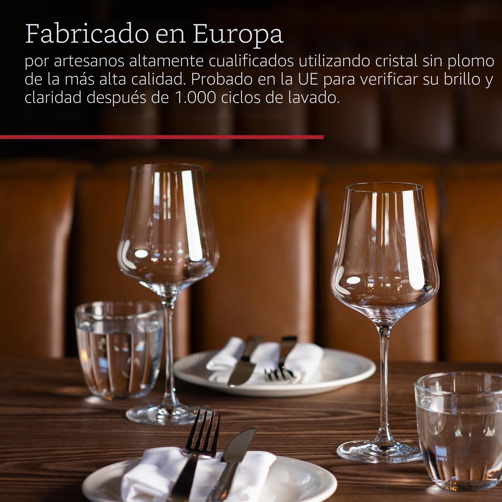 Gabriel-Glas - Copa de vino de cristal austriaco - Edición StandArt - Juego de 2 unidades.