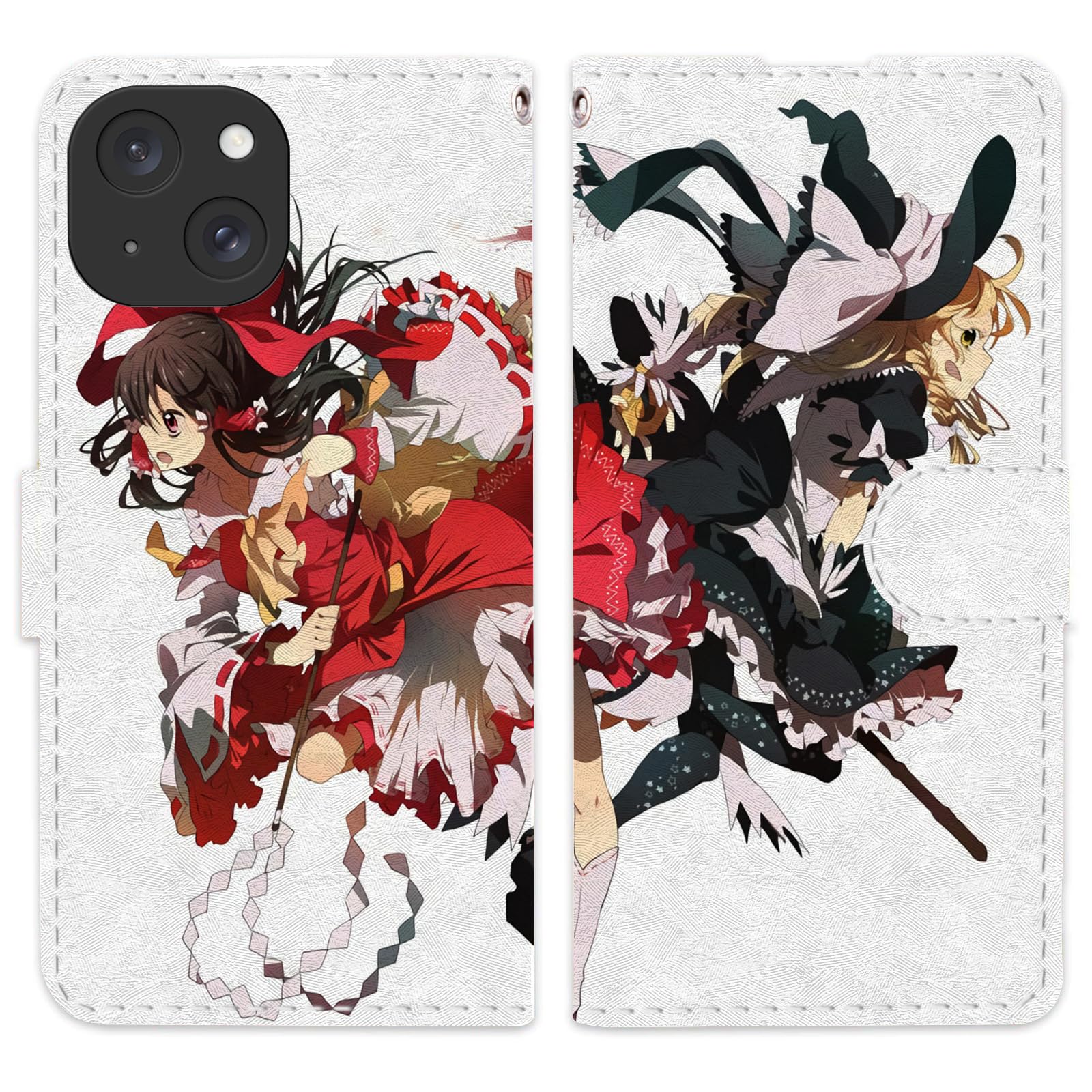 東海オンエア　手帳型スマートフォンケース 東方Project×東方乙女部 - 手帳型スマホケース | AMNIBUS