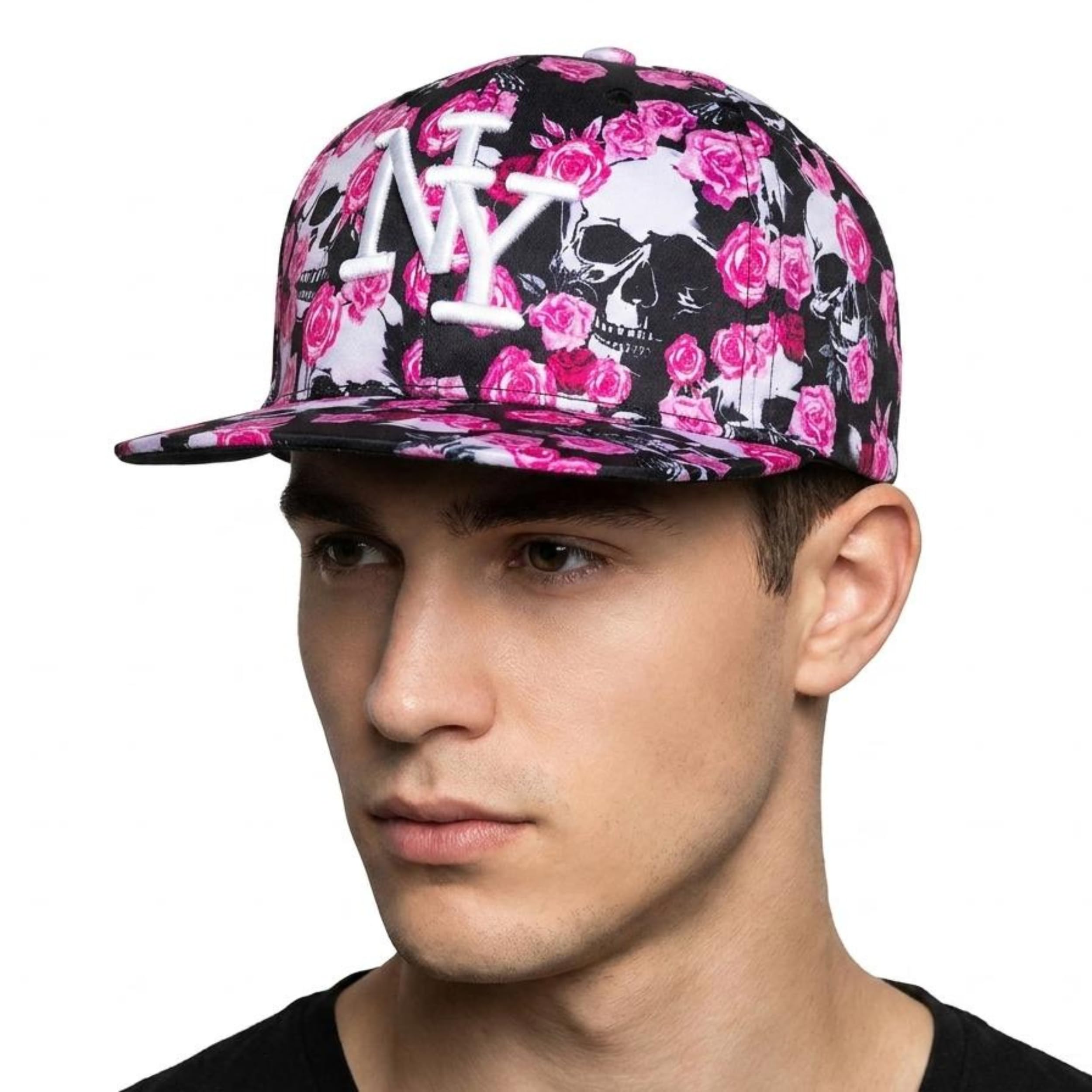 Baseball Cap for Men and Women | Unisex PrintedStylish Tropical Palm Leaf Print Hip Hop Snapback Cap with Embroidery | Adjustable Sports & Outdoor Sun Cap-image-7