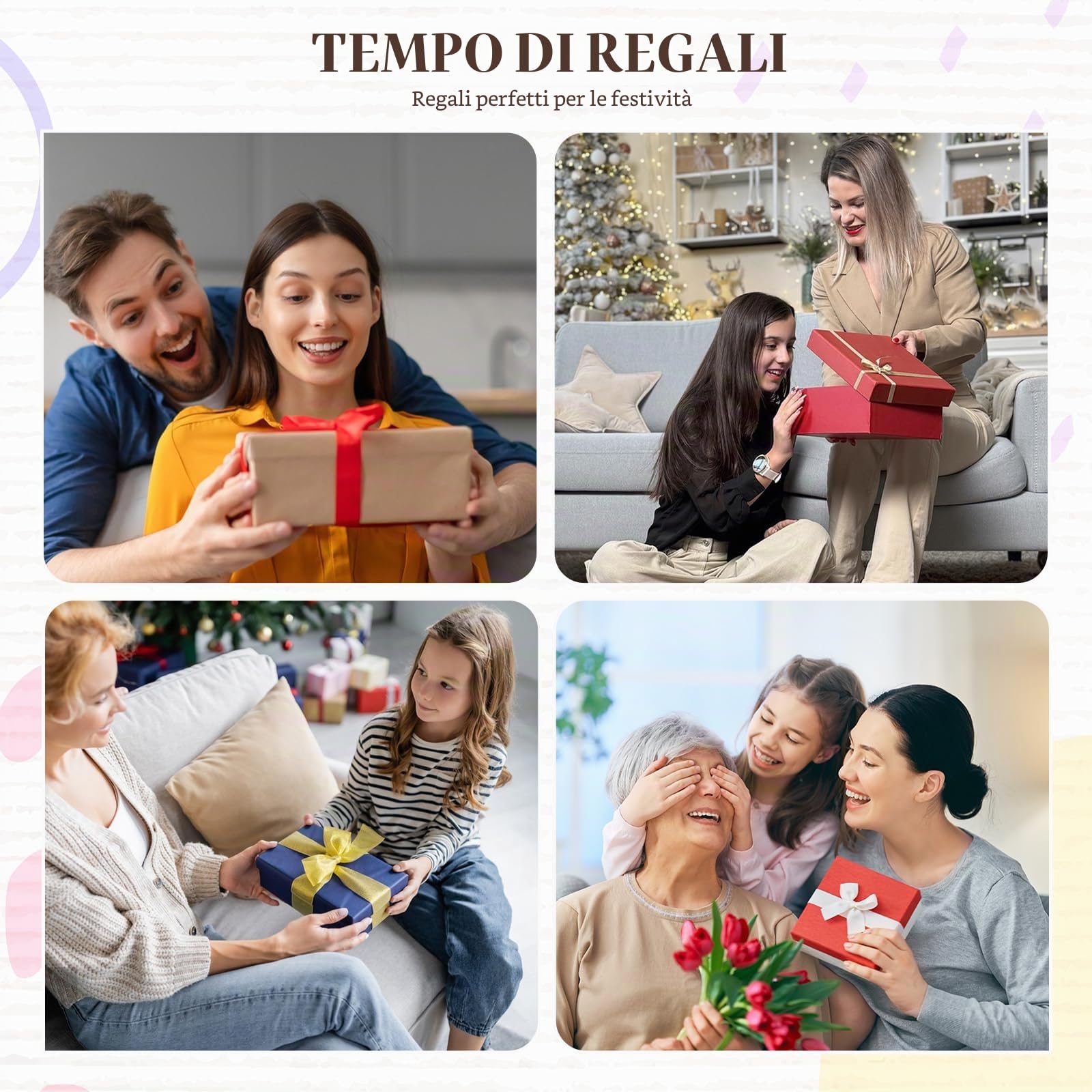 Set di Brevi Ferri Circolari Intercambiabili, Ferri Circolari Mini da 5 cm con Custodia e Accessori, 12 Diametri di Ferri da 3-8 mm, 4 Lunghezze Regolabili da 20-40 cm (12 Paia)