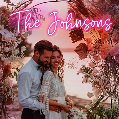 Miniatura 6 de Letrero de neón personalizado, letrero LED de neón personalizado para decoración de pared, dormitorio, regalos de cumpleaños para niñas de 10 años,