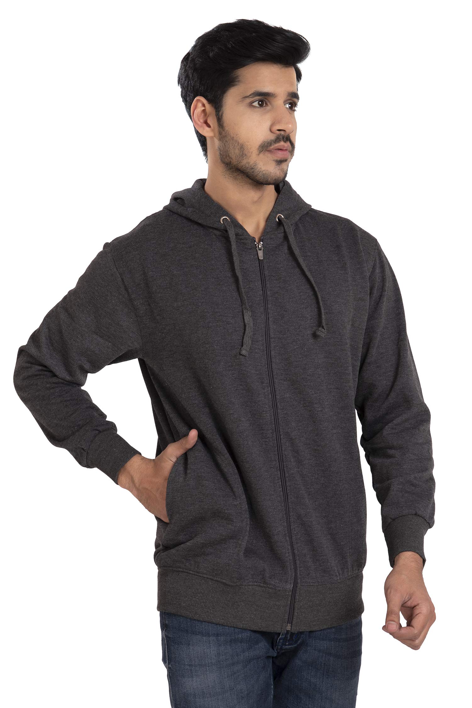 wearilio Sweatshirt for Men Stylish Hoodie with Zipper and Full Sleeves-picture-52
