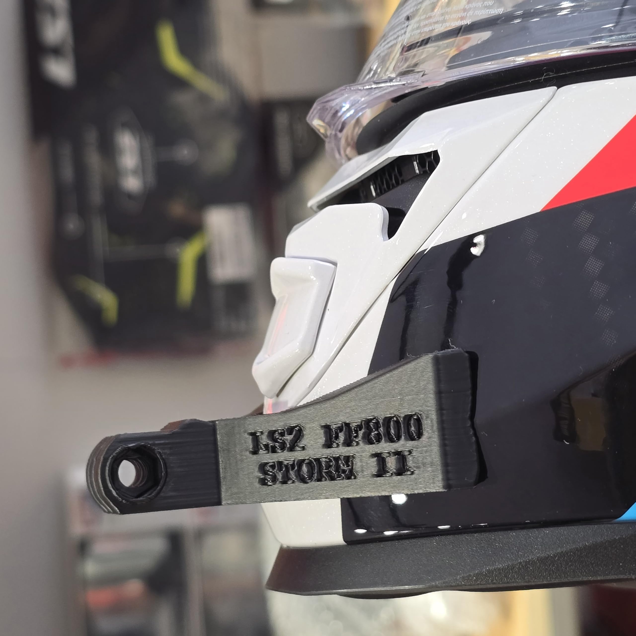 Custom Chin Mount for LS2 FF800 Storm 2 (CORE) (XL/XXL)-image-23