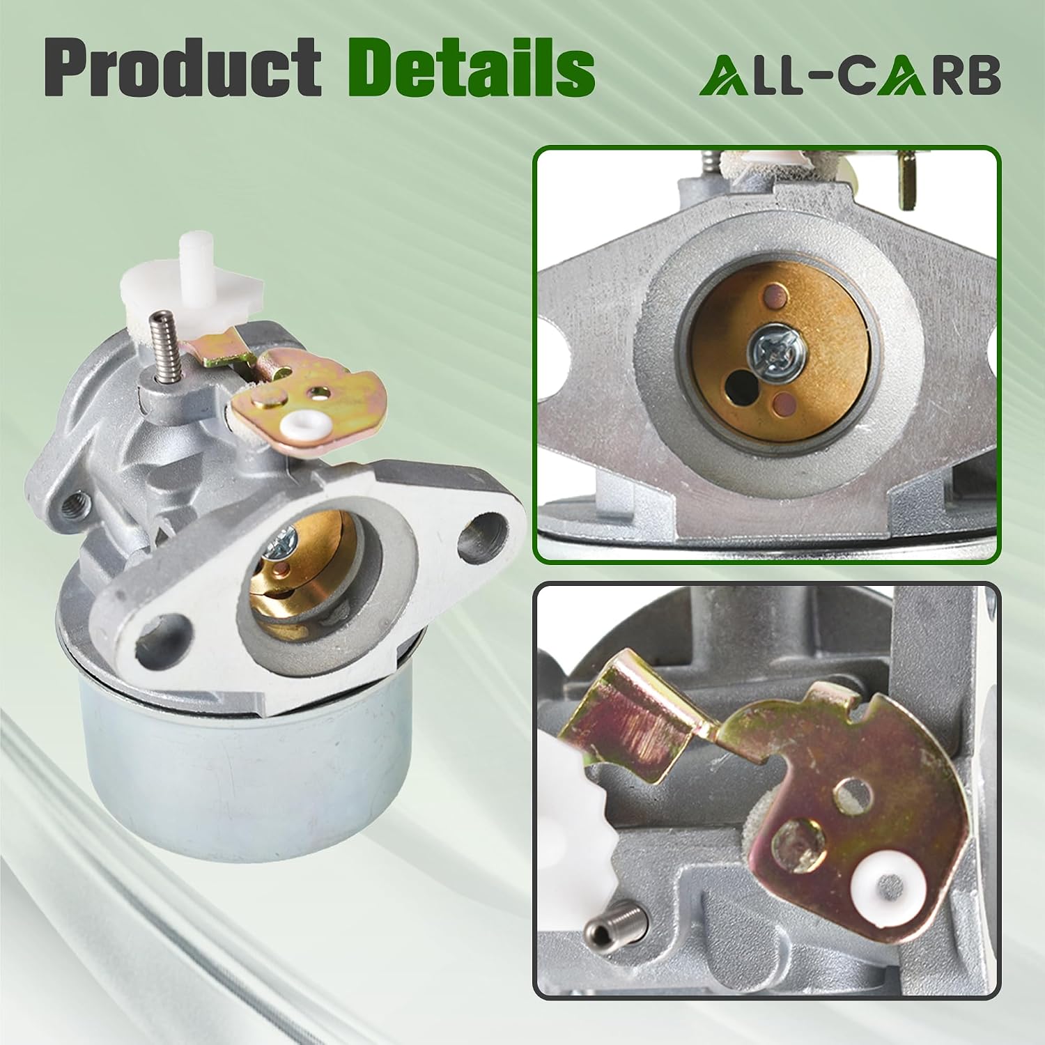 Carburetor Replacement for Lawnmower 799869 792253 497586 499059 Pressure Washer Carburetor Vertical Shaft Engines 120000 122000 121000 125000