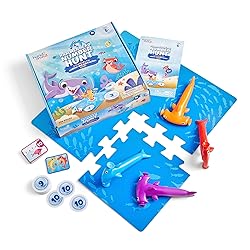 hand2mind Hammerhead Number Hunt! Math Game, Addition and Subtraction Games, Educational Board Games, Fun Games for Family Game Night, Kindergarten Learning Games for Kids Ages 5-7, Kids Learning Toys