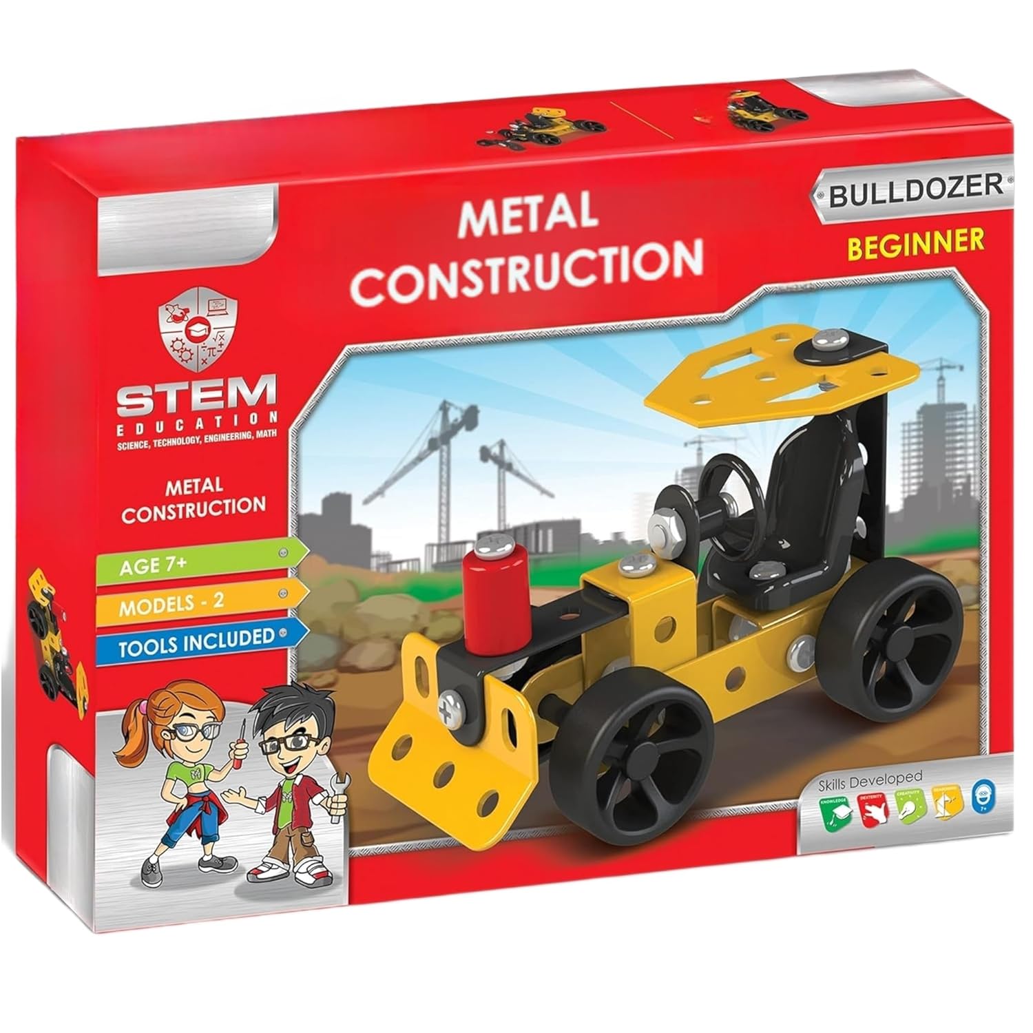 7AYS Mechanical set and games for kidsBeginner friendlyDIY STEM