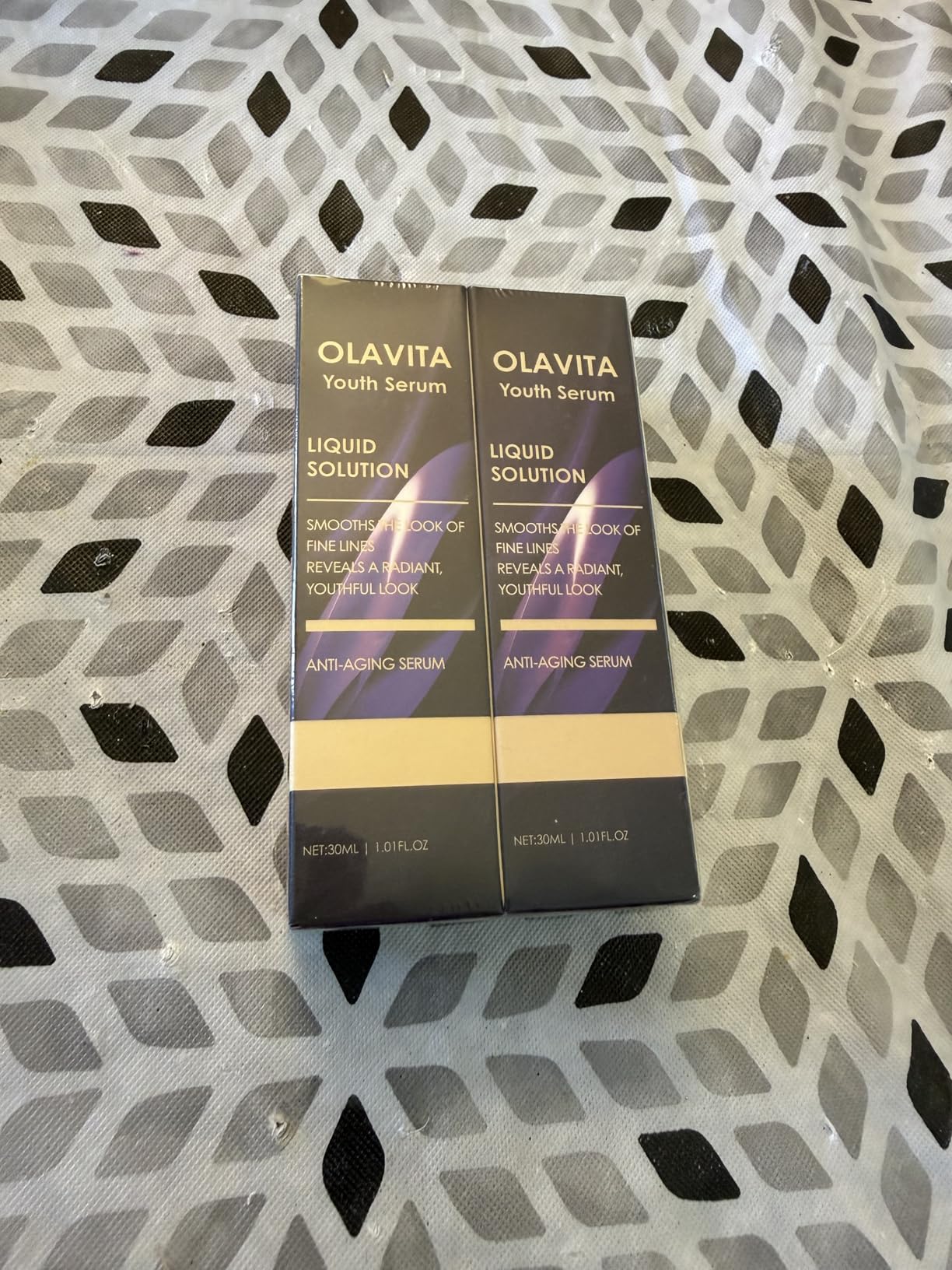 Genvyne Olavita Liquid Solution Anti Aging Serum for Face with Collagen, Hyaluronic Acid, Ceramide & Vitamin C, Hydrating and Firming Wrinkle Anti-Aging Serum for Fine Lines and Dull Skin (2 Pack)