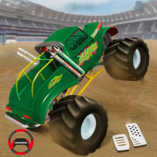 Mega-Rampe Monster Truck Auto Stunt-Rennspiele
