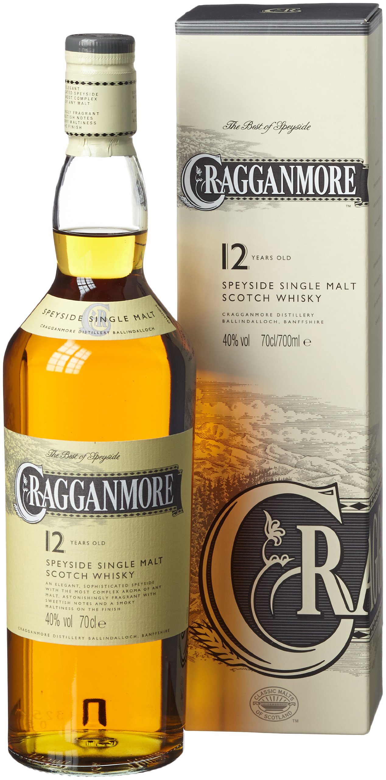 Cragganmore 12 Jahre (1 x 0.7 l)