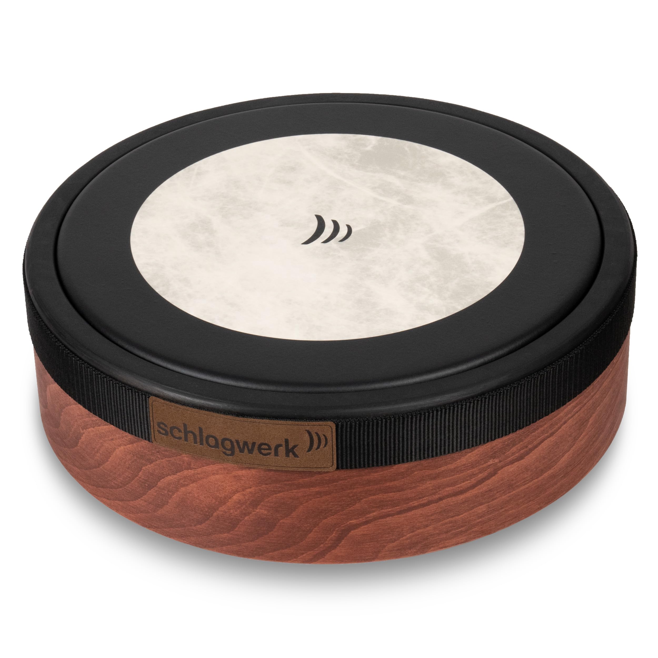 Schlagwerk RTB14RED NeoTrad Bohdran l 14 Inch Mylar Head l Red with Brown Finish