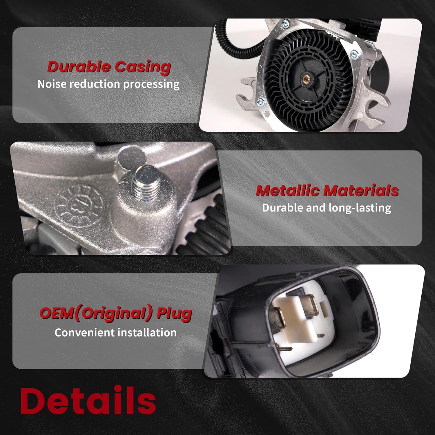 Secondary Air Injection Smog Pump For-Audi For-/Buick For-/Chevy For-/Ford For-/GMC For-/Lexus For-/Mercury For-/Pontiac For-/Toyota For-/VW For-/Workhorse OE//12568224,12568241,12568324