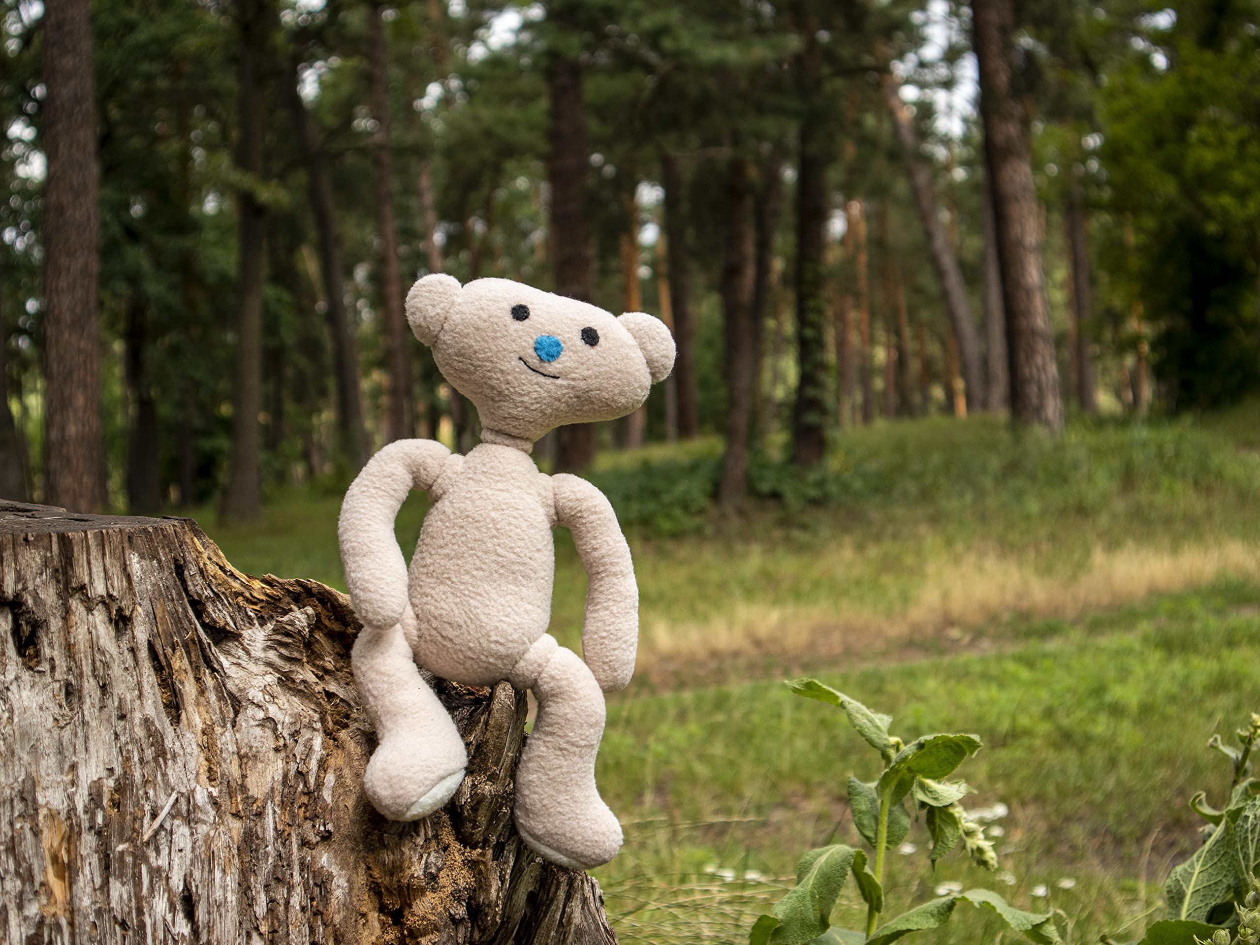 Amazon.com: MONSTOY Bear Alpha Plush Handmade Horror Plush Toy 11