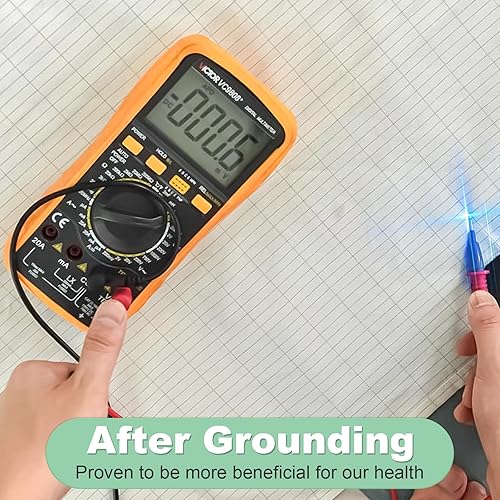 Miniatura 5 de Hoja de tierra con cable de conexión a tierra de 60 x 80 pulgadas, hojas de tierra tamaño Queen para dormir (60 x 80 pulgadas)