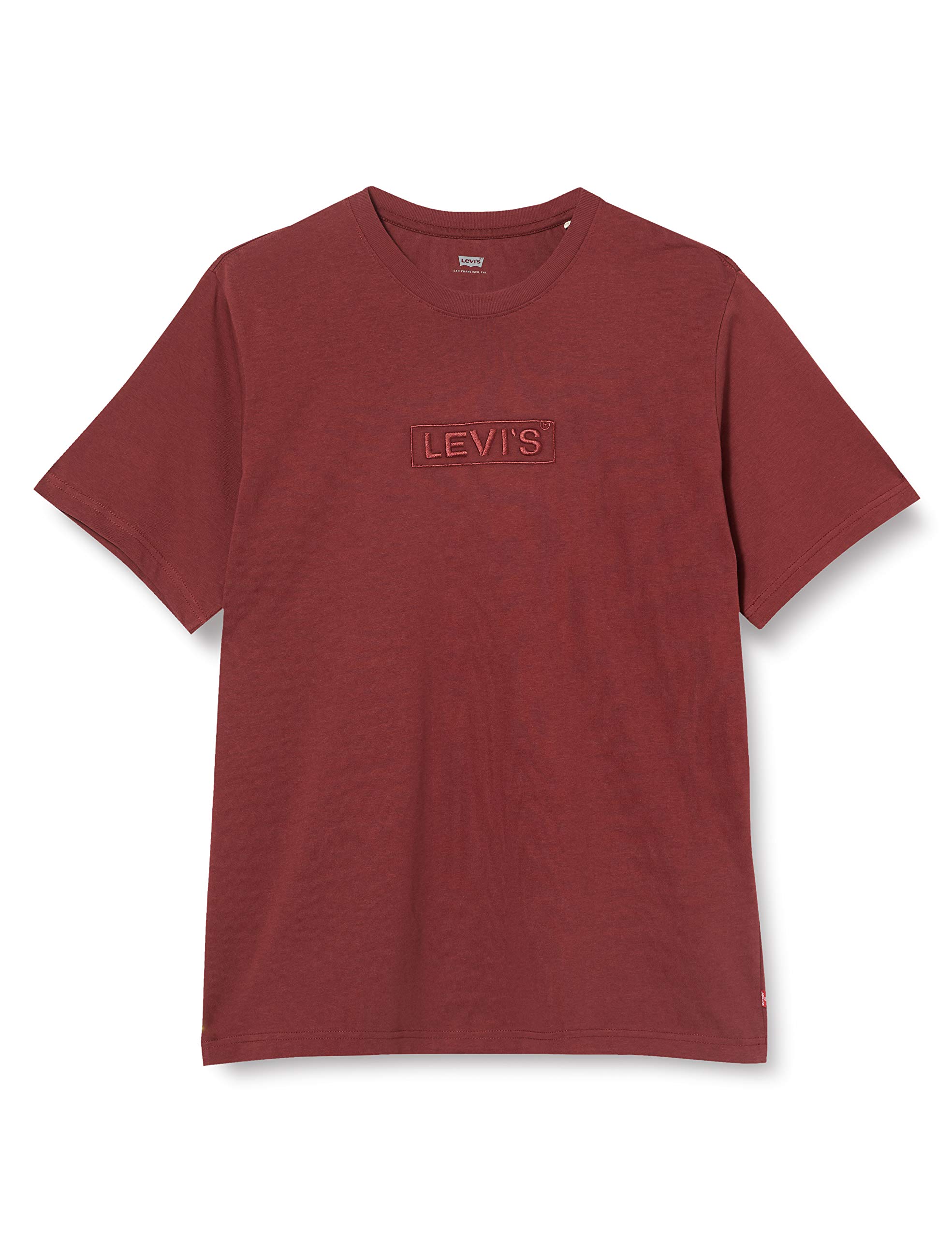 Levi's SS Relaxed Fit tee Camiseta, Boxtab Midtone Heather Grey, XL para Hombre