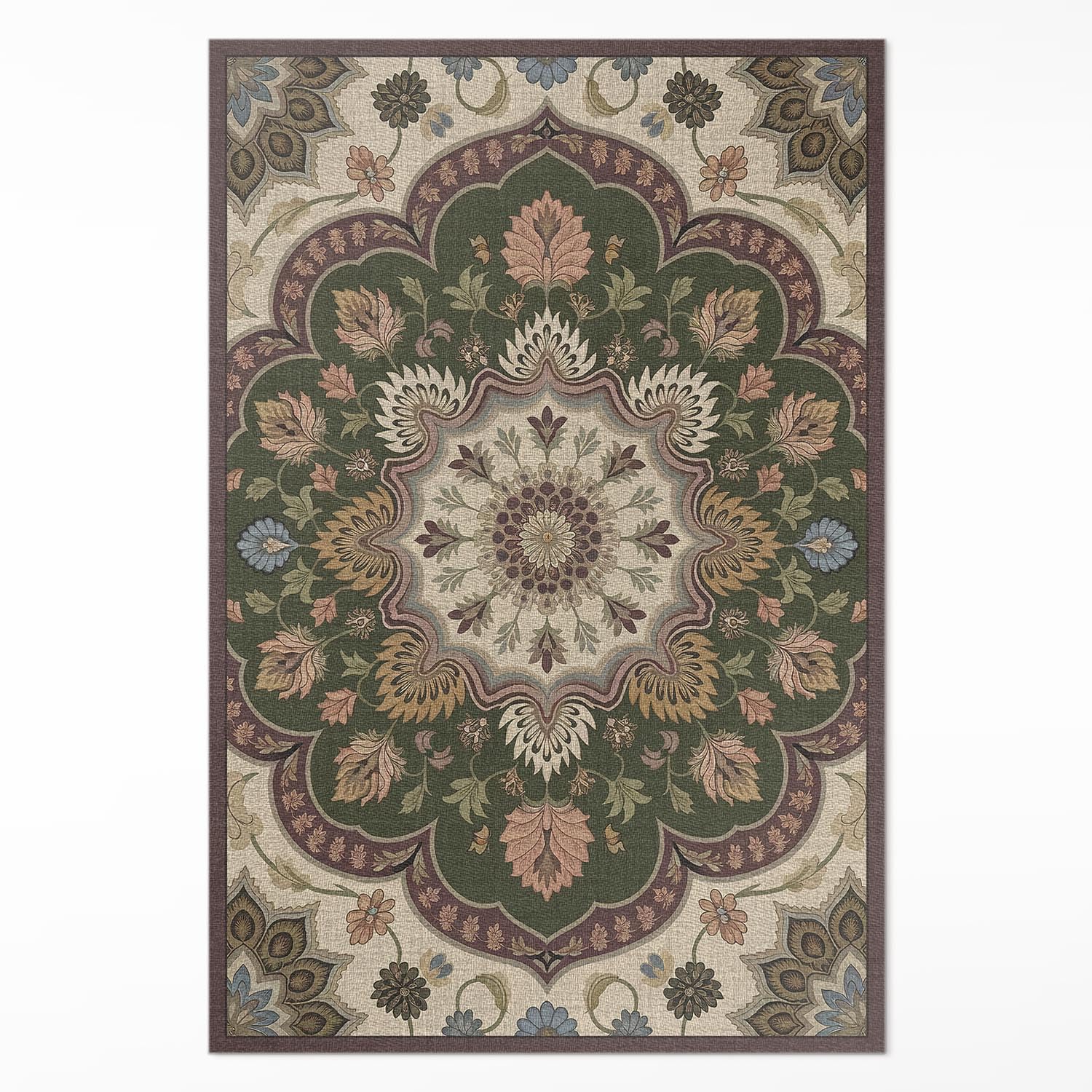 Tapis de sol PVC 120x180 cm rectangle cuisine salon Floorart Design deco
