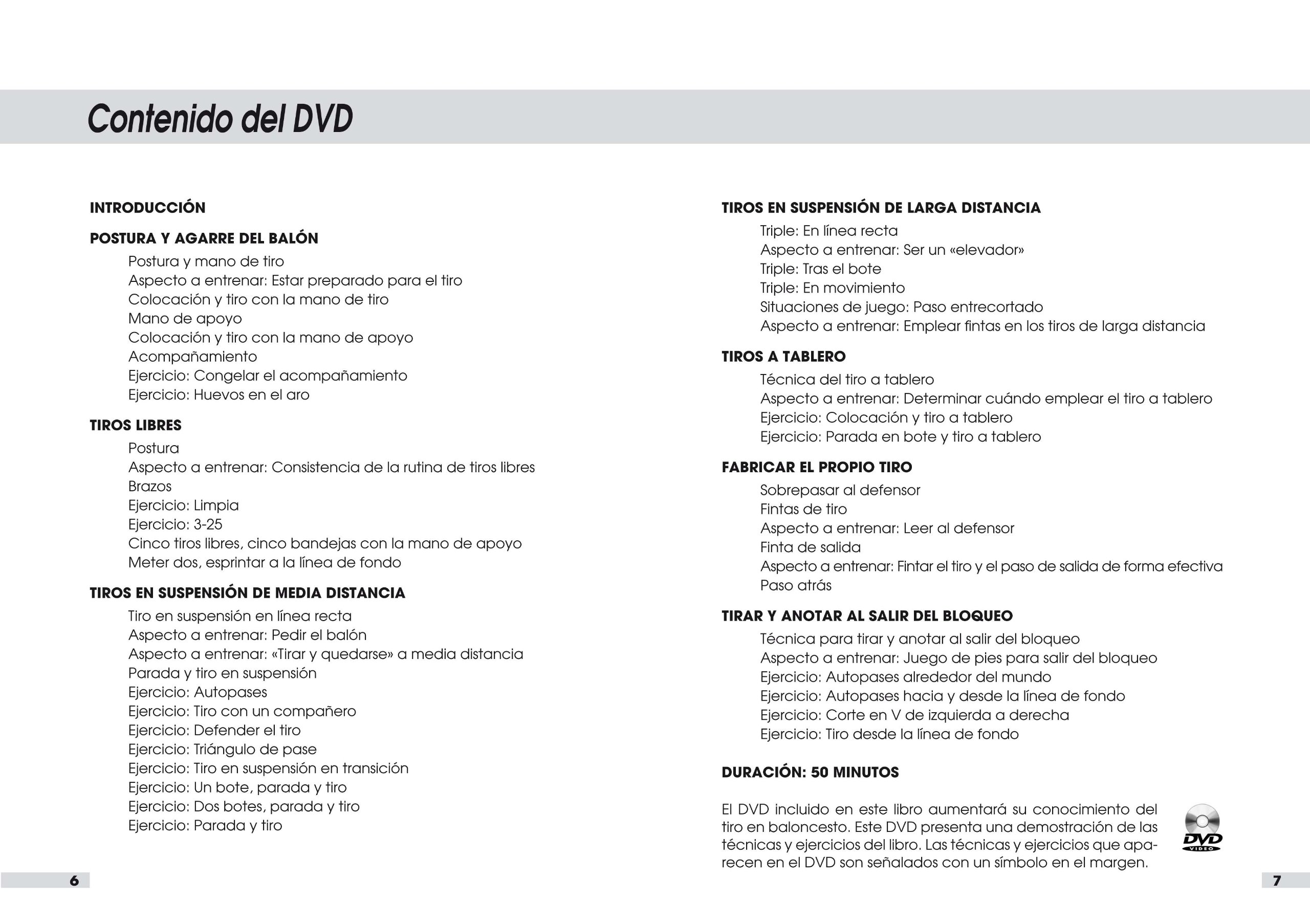Baloncesto : entrenamiento del tiro