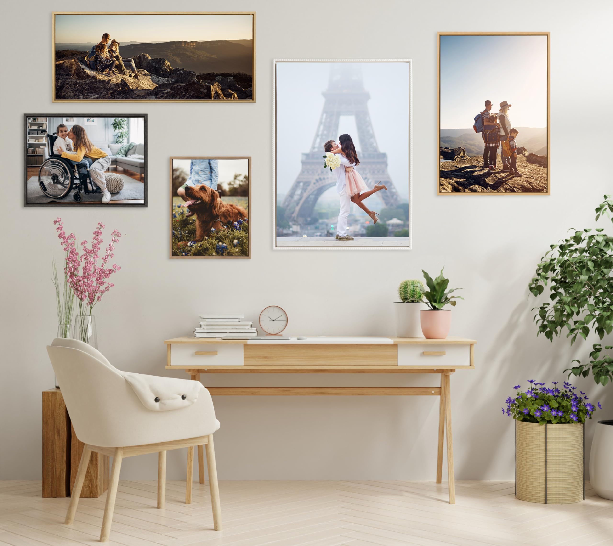 Canvas Wall Art That Defines 2026 Living Rooms 3 KateandLaurel Kate and Laurel Custom Printed Framed Canvas Wall Art; 38x28 Beade — product photo