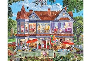 White Mountain Puzzles | Summer House Thousand Piece Jigsaw Puzzle