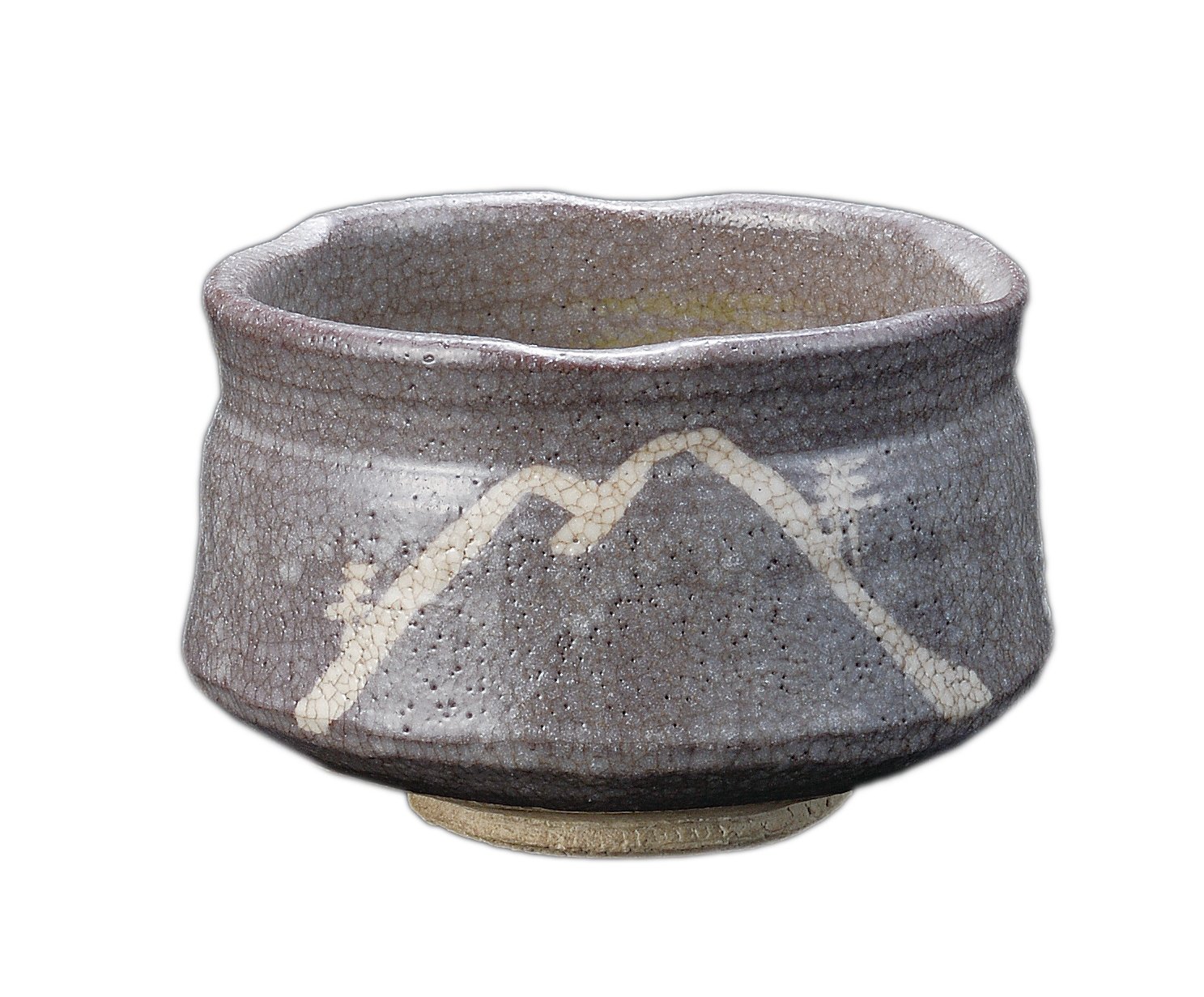 Ｓ７６２　茶碗　『鼠志野　茶碗』『中島春草作』　共箱　抹茶碗　茶道具 作家物 抹茶碗 抹茶茶碗 抹茶碗 春草作 作家 鼠志野 木箱 : うつわのお