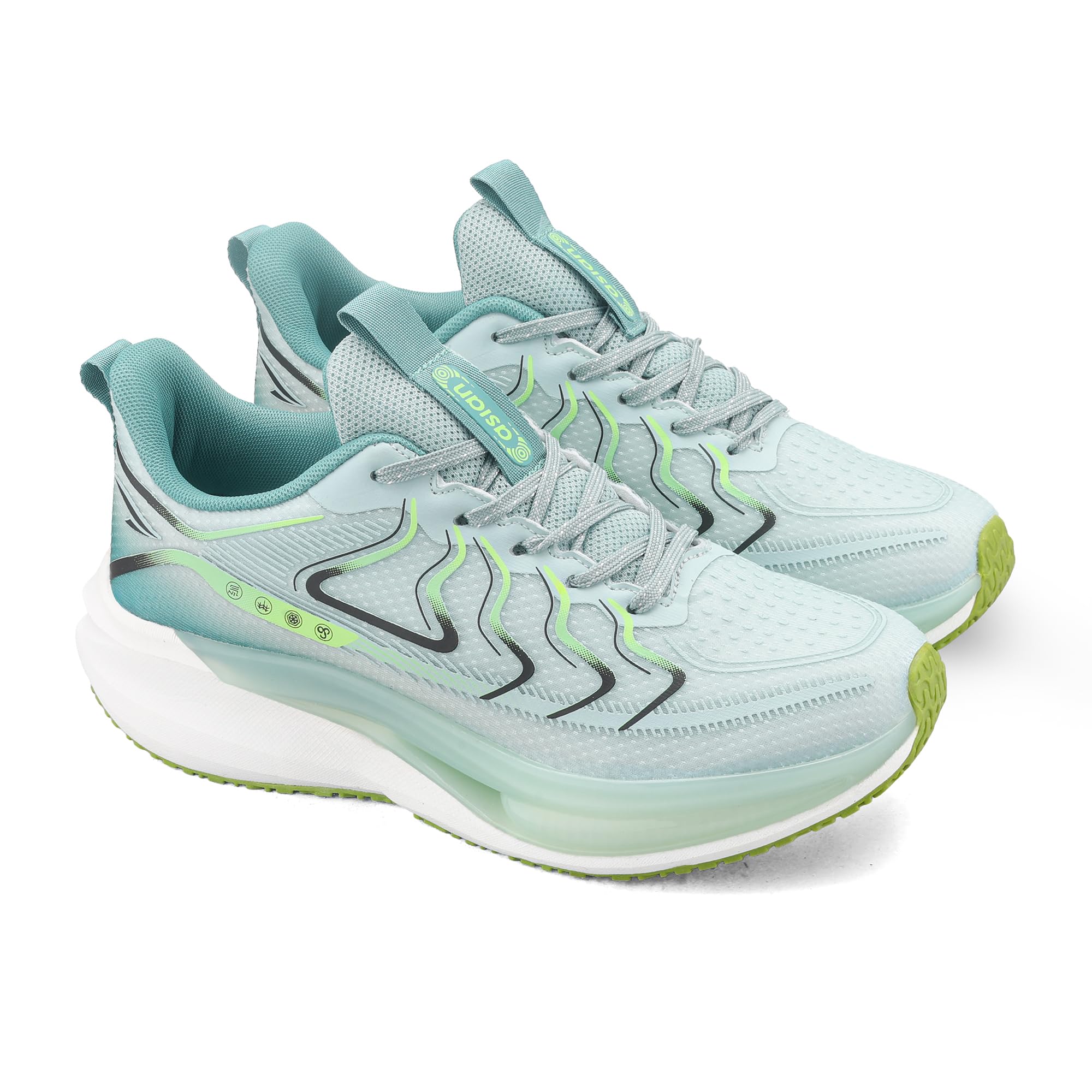 ASIAN Quantum-29 Men’s Running Shoes | Lightweight Sports Sneakers with Breathable Knit Upper, Memory Foam & Anti-Skid Grip | Gym, Training & Walking Shoes-picture-13