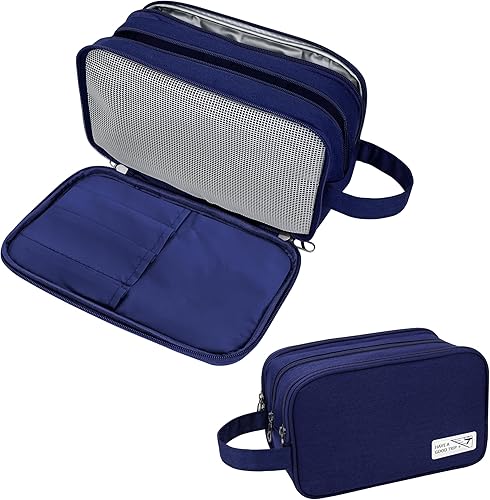 Bolsa de aseo para hombres, bolsa de almacenamiento portátil para artículos de tocador de viaje, bolsa de viaje impermeable para artículos de disponible en Yaxa El Salvador