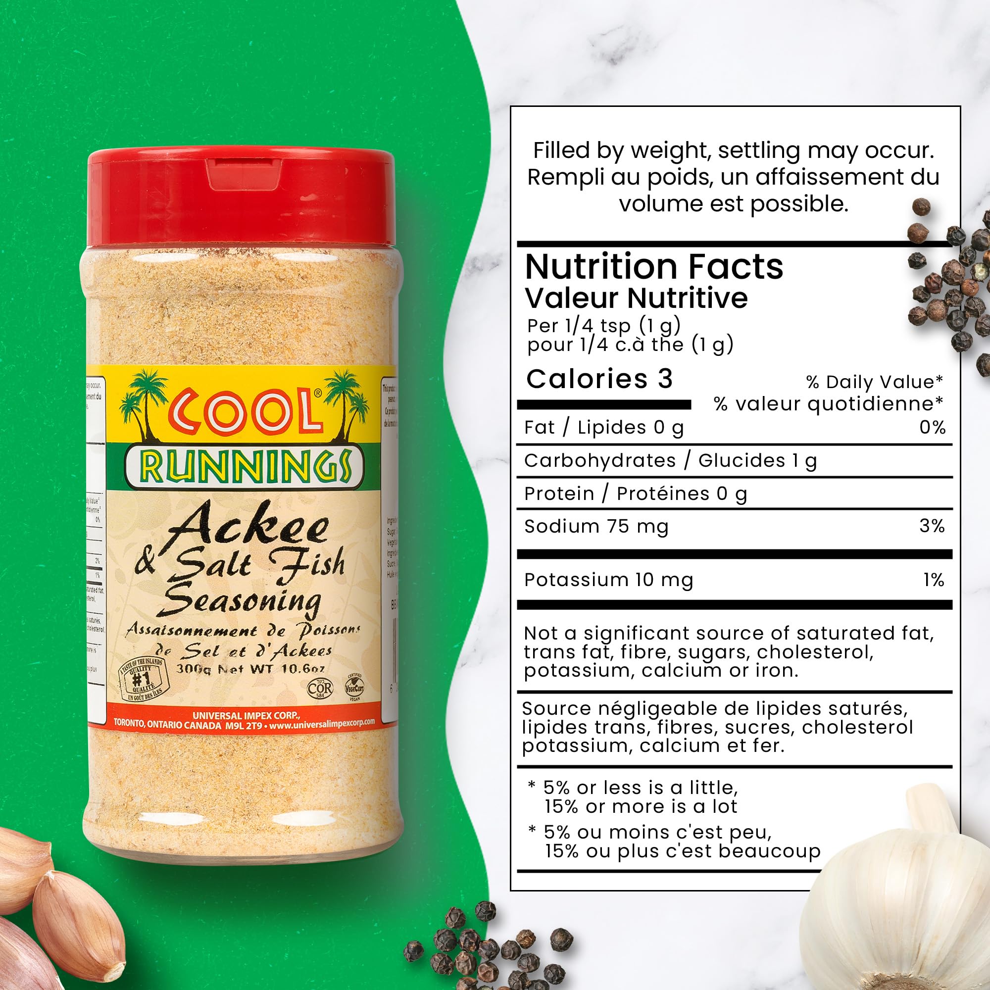 Amazon.com : Cool Runnings Ackee & Saltfish Seasoning 300g