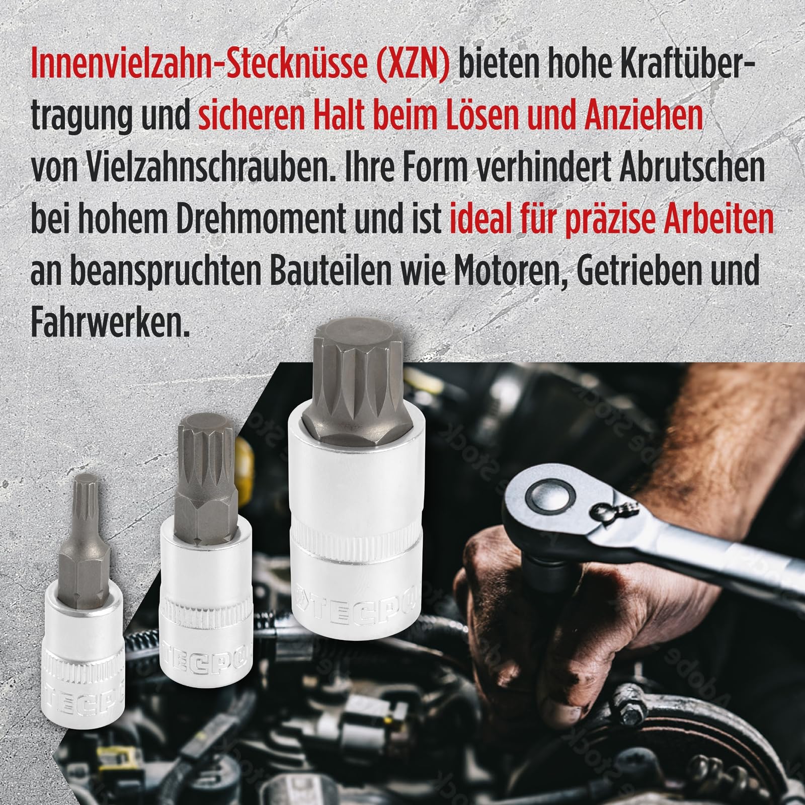 Fichiouy Kraft, Set Di Chiavi A Bussola, 16 Pezzi, 10-32 Mm, Dadi Profondi - Foto 5