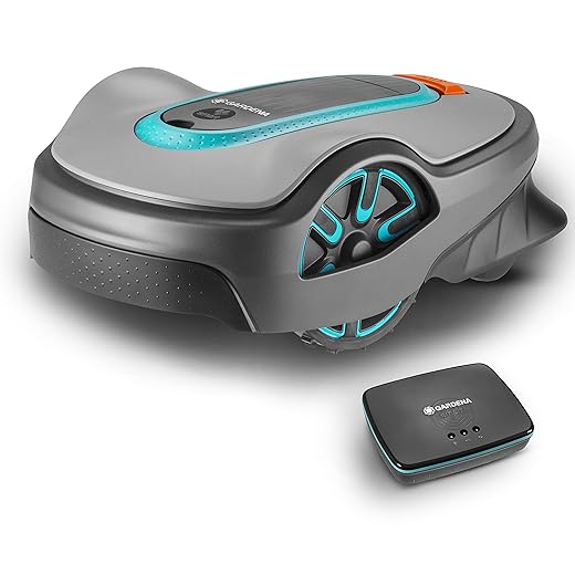 GARDENA Smart SILENO Life set: grasmaaier voor grasoppervlakken tot 750 m², bestuurbaar via Smart App, incl. Smart Gateway (19113-34)