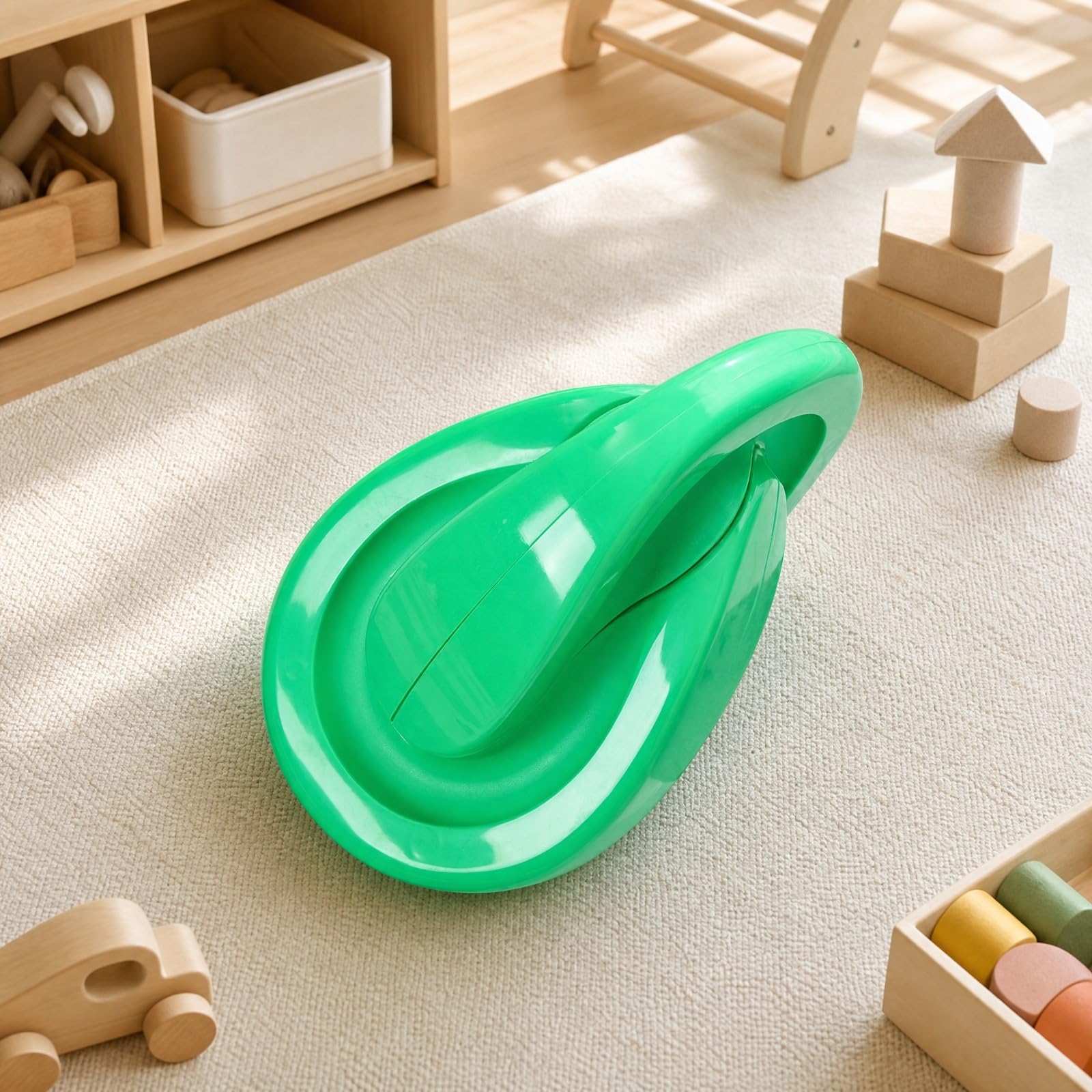 Bildschirmfrei sensorisch | Koordinationsfördernd, Drehbares WahrnehmungTrainingsbrett aus Plastik, Sicher, Koordinationsspielzeug, für schule