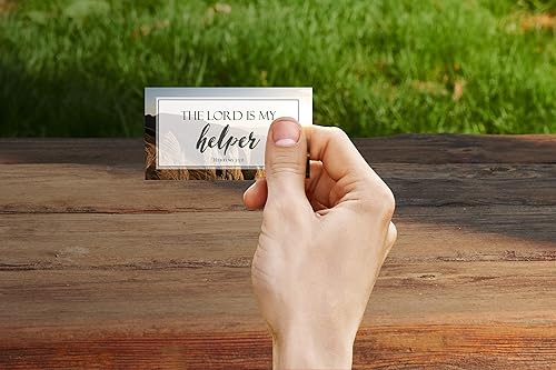 Miniatura 7 de JBH Creations Tarjetas con versículos bíblicos con texto en inglés «Be Not Afraid» («Be Not Afraid»)