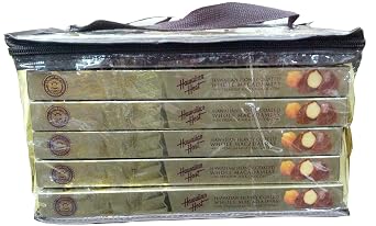 Hawaiian Host Hawaiian Honey-Coated Whole Macadamias in Premium Milk Chocolate GIFT BOX NET WT 7 OZ 198 g 6 Pack