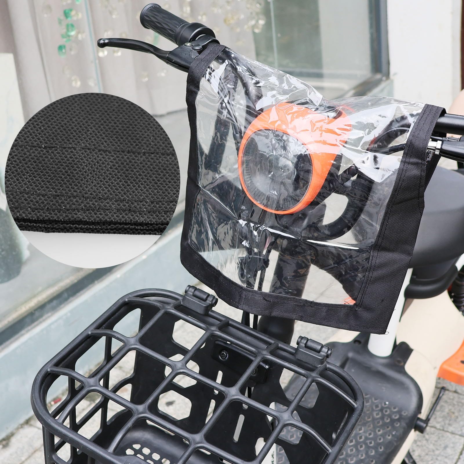 Mobility Scooter Control Panel Cover,Tiller Wtaerproof Panels Case, Console Cover Waterproof, Easy Fix, Rain Protector - Image 2
