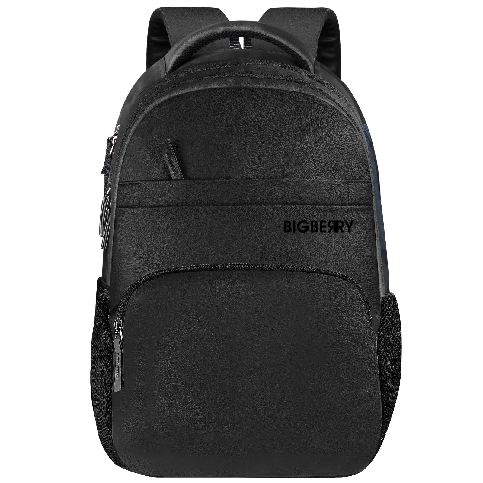 BIGBERRY Newage Ryder Laptop Backpack, Fashionable leatherite/faux leather Backpack, Holds up to 15.6" Laptop (Black) (B0D1MZ6J34) Amazon Price History, Amazon Price Tracker