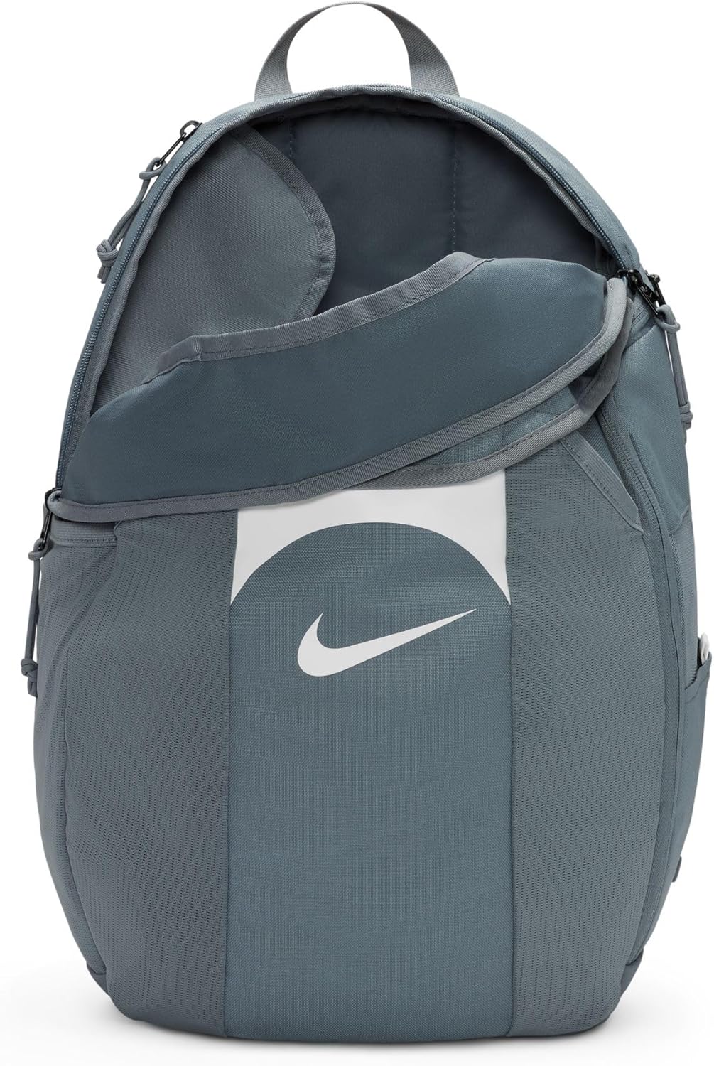 NIKE Unisex Academy Team Sports backpack (pack of 1), Grey, 18.7 x 13 x 7.1 inches, Sport