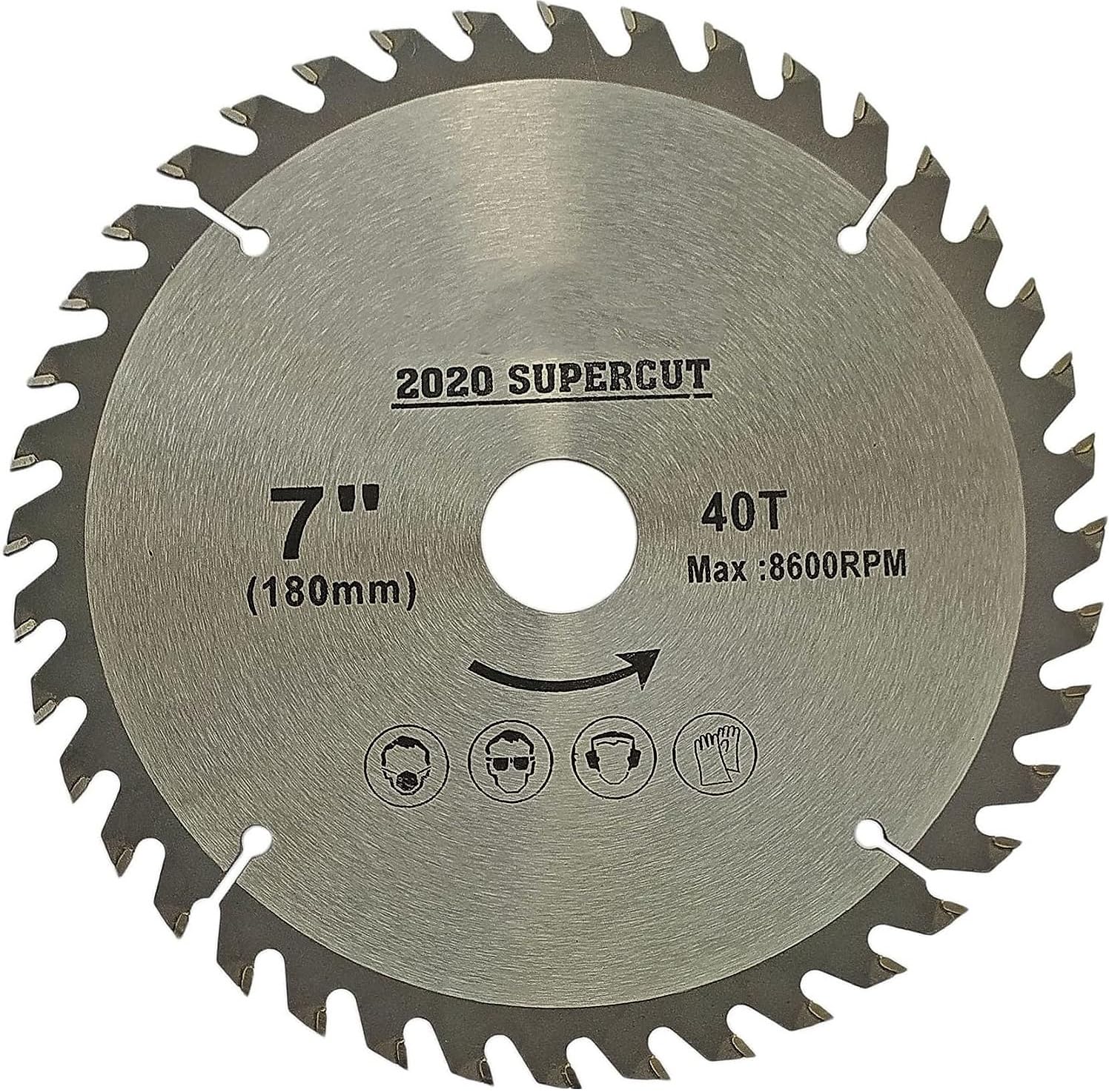 Inditrust New Diameter 7 Inch 180 mm TCT Circular Saw Blade 40T Cutting Disc for Plastic Acrylic Wood working (B0CFTTSPVS) Amazon Price History, Amazon Price Tracker