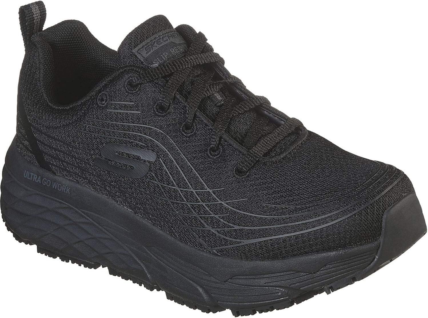 Skechers Women's Relaxed Fit Max Cusioning Elite Sr Outsole Health Care Professional Shoe