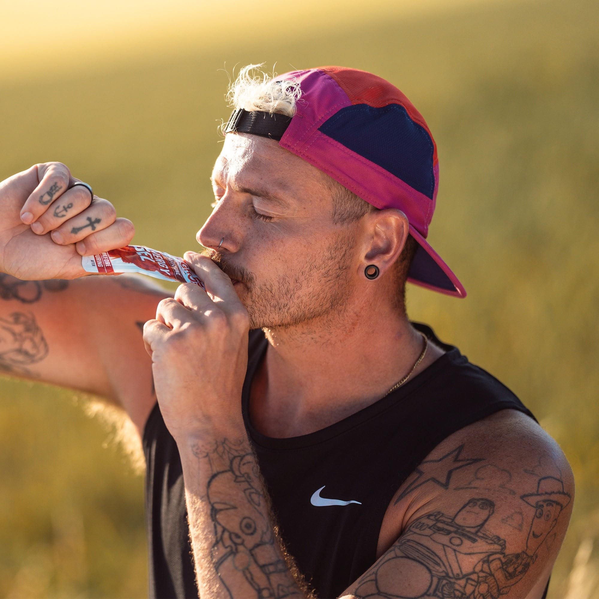 HIGH5 Energy Gel, Energie-Gel im schnell zu öffnenden Portionsbeutel, mit natürlichem Fruchtsaft | (Zitrus, 20 x 40g)