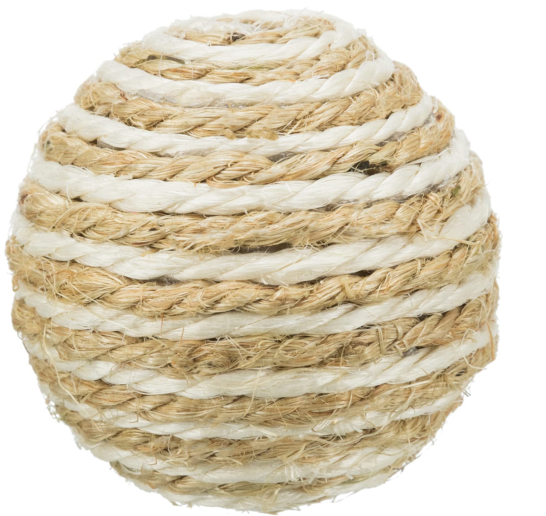 TRIXIE Sisal Ball with Rattle Dia 6cm 2