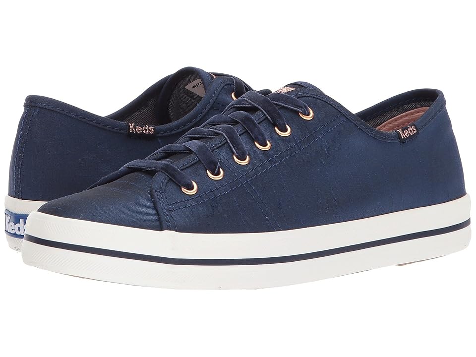 

Keds Kickstart Slub Satin (Navy Nubuck) Women's Lace up casual Shoes